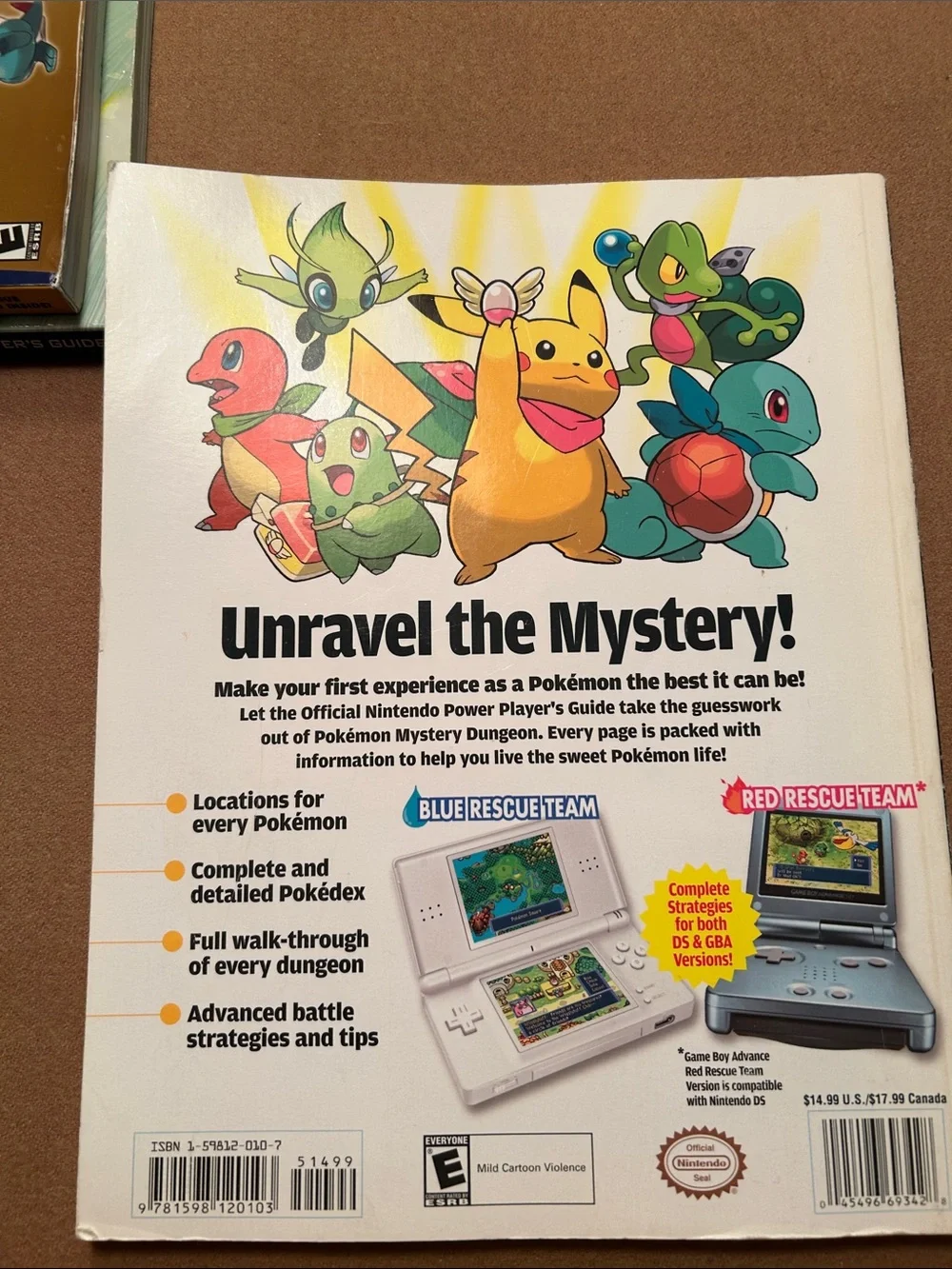 Nintendo Pokémon Mystery Dungeon Guide
